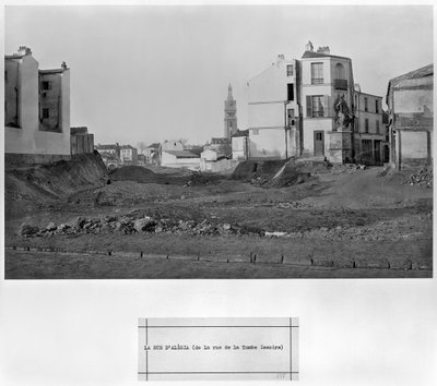 Rue d&39;Alesia，来自巴黎rue de la Tombe Issoire，1858-78 作者 查尔斯·马维尔